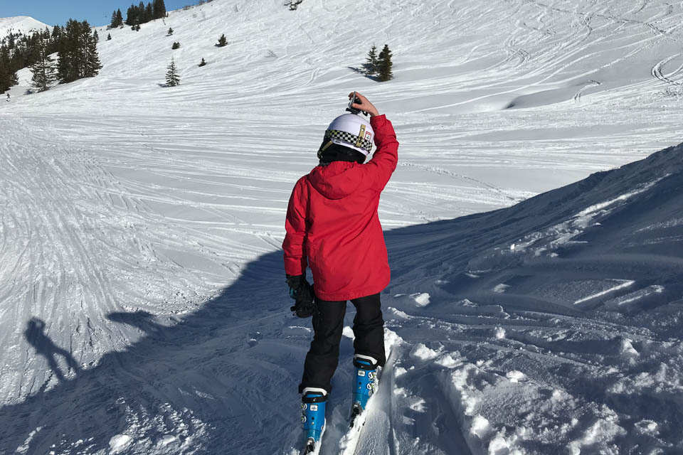 Skiing Combloux